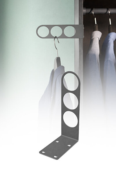 omilife Κρεμάστρα ρούχων Μεταλλική κρεμάστρα ρούχων Κρεμάστρα ρούχων 3 τμημάτ...