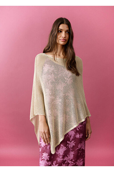 Mango Teen Asimetrik lureks triko pelerin