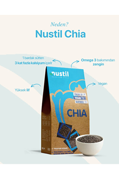 NUSTİL Chia Tohumu 350g