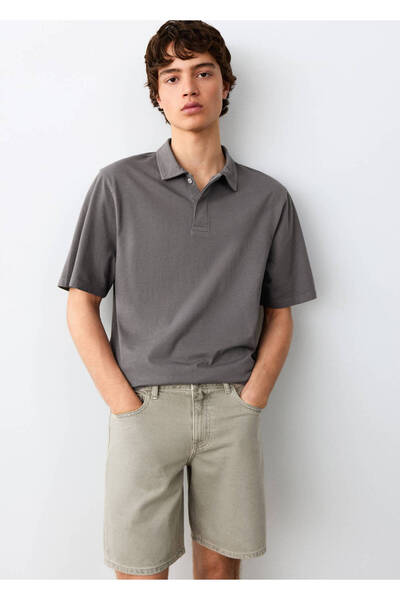 Mango Teen Denim bermuda şort