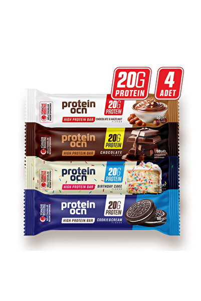 Proteinocean Protein Bar - Karma Kutu - 50g X 4 Adet