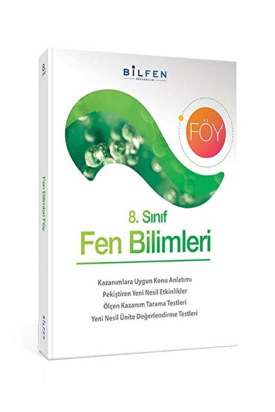 Bilfen Yayıncılık Bilfen Yayınları 8. Sınıf Fen Bilimleri Öğrenim Föyleri