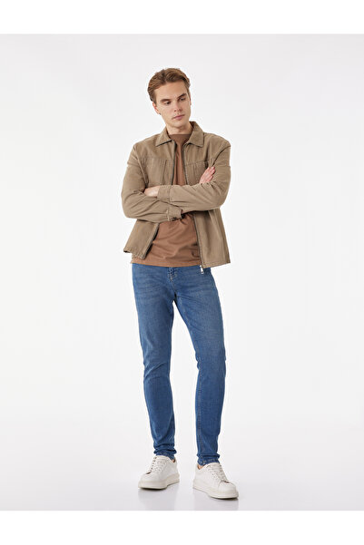 Koton Cotton Regular Waist Skinny Fit Jean Trousers - Michael Jean