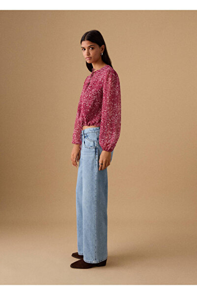Mango Teen Düşük bel düz kesim jean