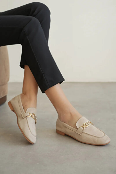 TRENDELLA Γυναικεία Suede Beige Casual Παπούτσια TR27MS01B