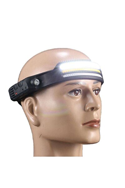 idragon W689-3 Şarj Edilebilir Su Geçirmez Kafa Lambası 5 Modlu Sensörlü 1000...