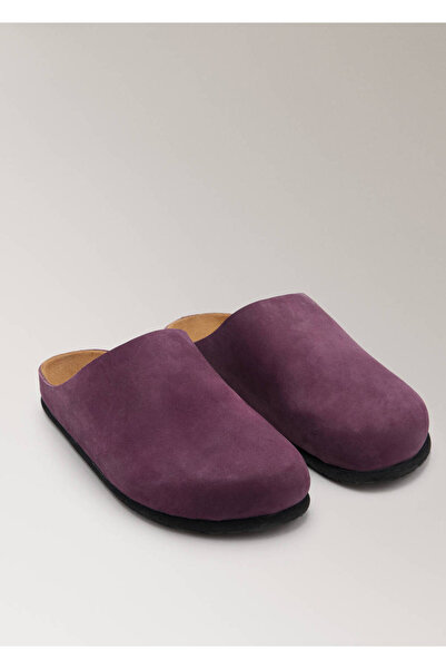 MANGO Woman Minimalist deri terlik