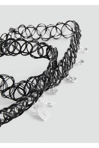 MANGO Kids 2'li choker kolye seti