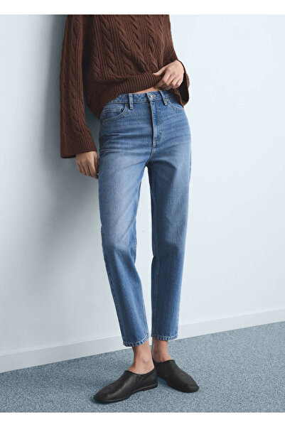 MANGO Woman Mom2000 yüksek belli mom jean pantolon