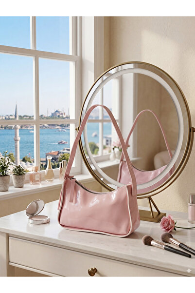 YMZBAG Pudra Rugan Baget El Çantası