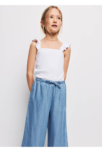 MANGO Kids %100 liyosel pantolon