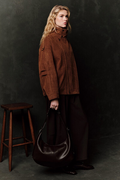 Manuka ΜΠΟΥΦΑΝ ΜΕ ΨΗΛΟ ΓΙΑΚΑ ΚΑΙ ΦΛΟΚΕΝΤΡΟ ΣΧΕΔΙΟ ΚΑΜΕΛ