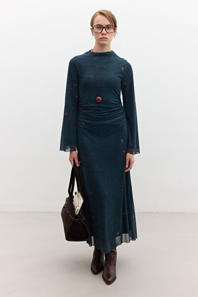 Manuka Φόρεμα από τούλι με φαρδιά μανίκια Freesia