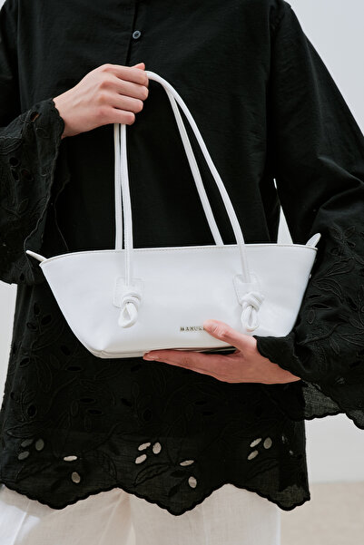 Manuka BONNIE BINDING ΛΕΠΤΟΜΕΡΗΣ ΤΣΑΝΤΑ MARSHMALLOW