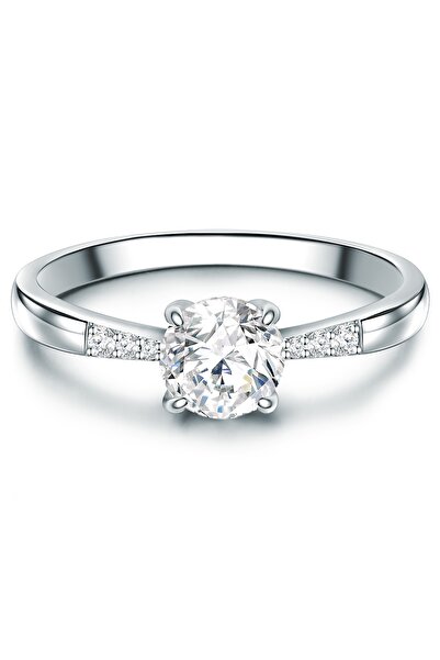Trilani Silberring Ring Sterling Silber Zirkonia weiß