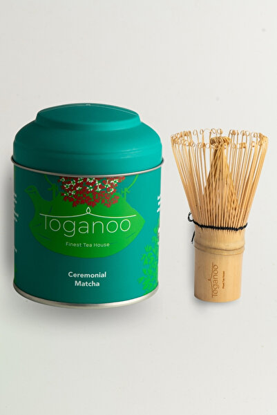 Toganoo Ceremonial Matcha 50g & Bambu Whisk Seti (2 Parça)
