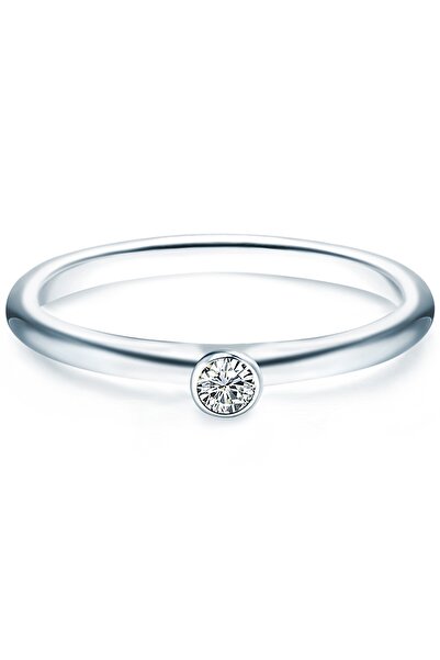 Trilani Silberring Ring Sterling Silber Zirkonia weiß