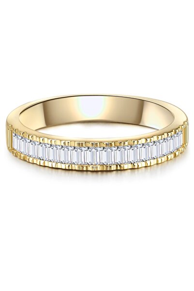 Glanzstücke München Silberring Ring Sterling Silber gelbgold Zirkonia weiß