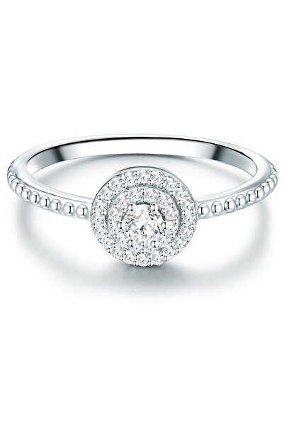Trilani Silberring Ring Sterling Silber Zirkonia weiß