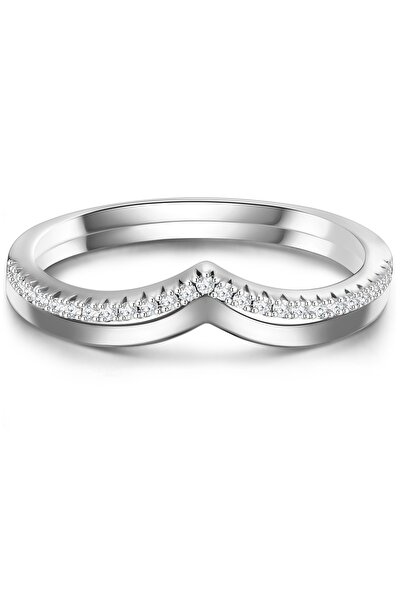 Glanzstücke München Silberring 2er Set Ringe Sterling Silber Zirkonia weiß