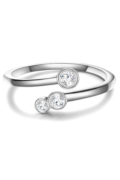 Glanzstücke München Silberring Ring Sterling Silber Zirkonia weiß