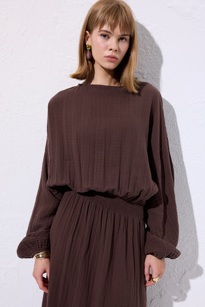 Manuka ΦΟΡΕΜΑ ΜΟΥΣΛΙΝΑ ΣΤΡΕΤΑ ΚΑΦΕ