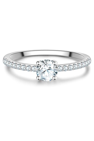 Trilani Silberring Ring Sterling Silber Zirkonia weiß