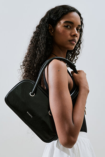 Manuka KYOMI ΜΠΑΓΚΕΤΑ ΤΣΑΝΤΑ ΜΑΥΡΟ ΤΣΑΓΙ