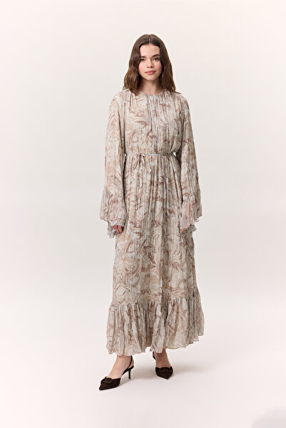 Manuka VZOROVANÉ CRUSHLI Vrstvené ŠATY SOPHIA SOMON