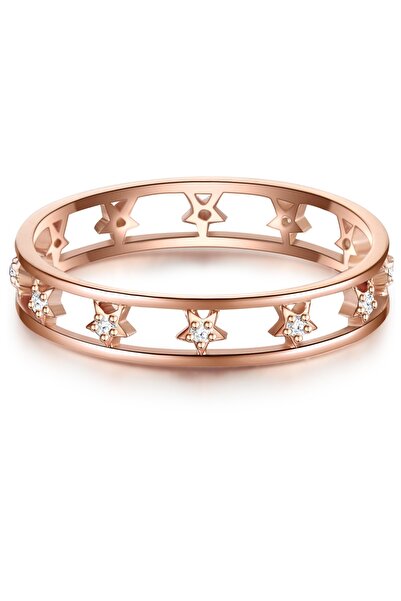 Glanzstücke München Silberring Ring Sterling Silber roségold Zirkonia weiß