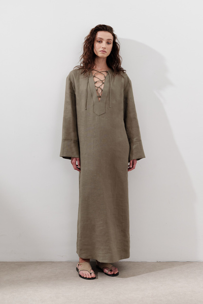 Manuka ΛΙΝΟ ΦΟΡΕΜΑ ΛΕΠΤΟΜΕΡΗ ΚΑΤΑΣΚΕΥΗ ΧΑΚΙ