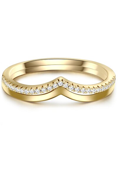 Glanzstücke München Silberring 2er Set Ringe Sterling Silber gelbgold Zirkoni...
