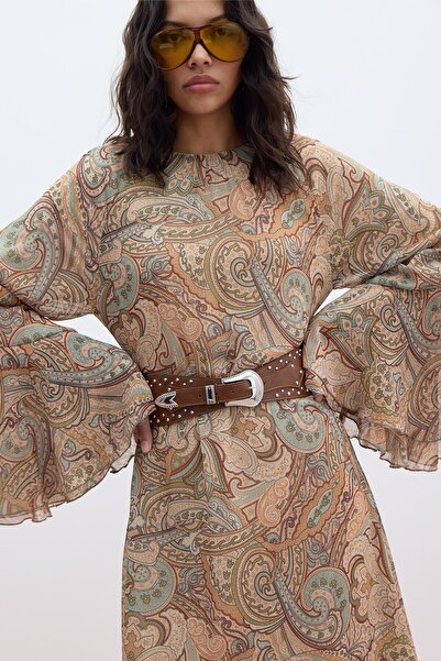 Manuka Καφέ Ζώνη Κορσέ Zimbi