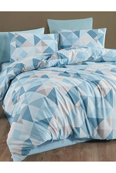 NazeninHome Σετ μονόπλευρης παπλωματοθήκης Ranforce Paloma 100% βαμβακερό |  ...