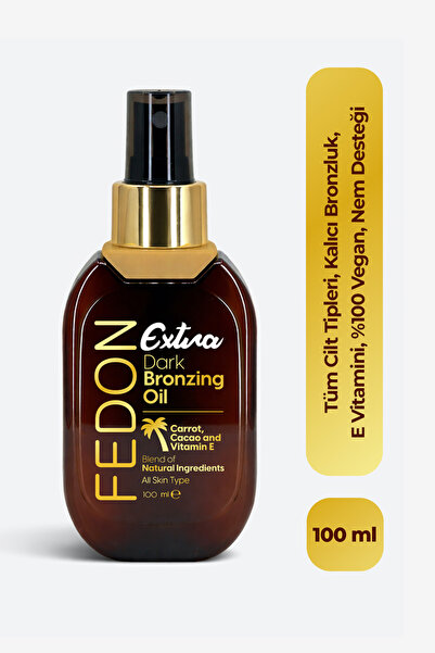fedon Kabin Boy Ekstra Koyu Bronzlaştırıcı E Vitamini Kakao Içerikli Dark Ext...