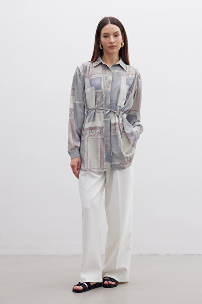 Manuka Rustikální vzorovaná košile