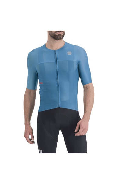 Sportful Ελαφριά Επαγγελματική Ανδρική Φανέλα Ποδηλασίας - Μπλε - S