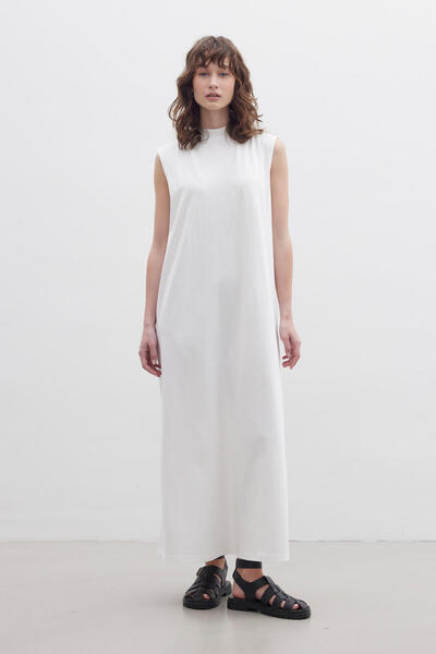 Manuka ΦΟΡΕΜΑ ΜΕ ΠΛΕΚΤΗ ΦΟΔΡΑ ECRU