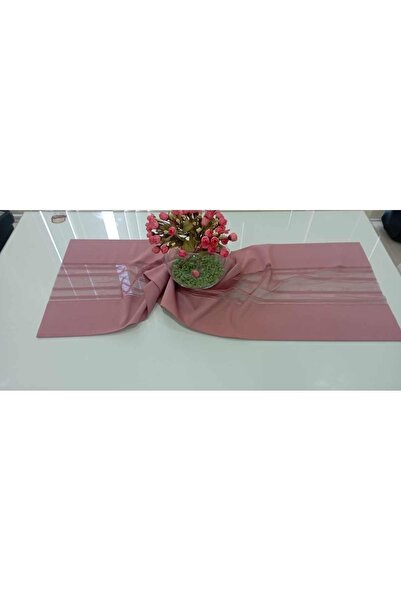 Üçbey Runner Amerikan Servis Masa Örtüsü Sehba Örtüsü 40x120