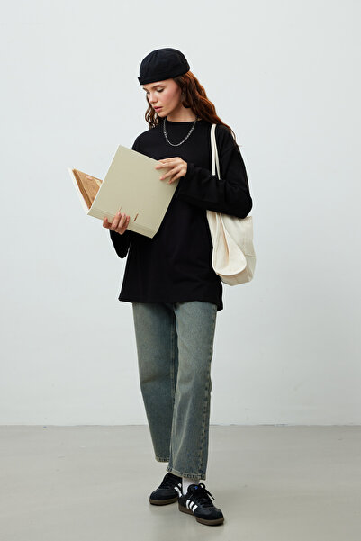 Manuka ΒΑΜΒΑΚΟ ΜΑΚΡΥΜΑΝΙΚΕΣ ΜΠΛΟΥΖΙ ΜΑΥΡΟ