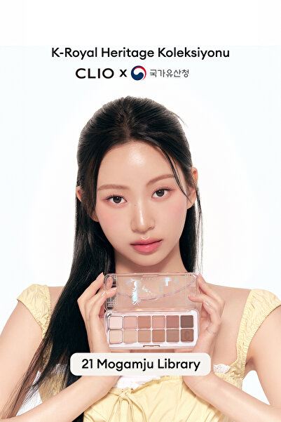 CLIO Hafif Dokulu Yoğun Renklere Sahip Göz Farı Paleti Pro Eye Palette Air (2...