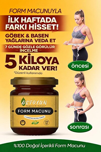 Miya Beauty Zayıflamak Form-macunu Detox sirkesi Diyete Destek Özel Karışım E...