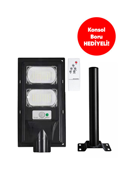 Hero Led HL-5151 100 Watt Kumandalı Güneş Enerjili Solar Sokak Armatürü KONSO...