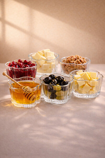 Maloria Çiçek Şekilli Kase Seti | 150ml - 6'lı