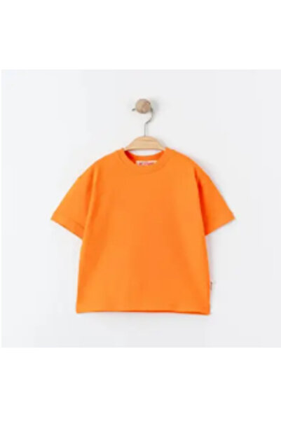 Tiffany T-shirt Basic Süprem Turuncu