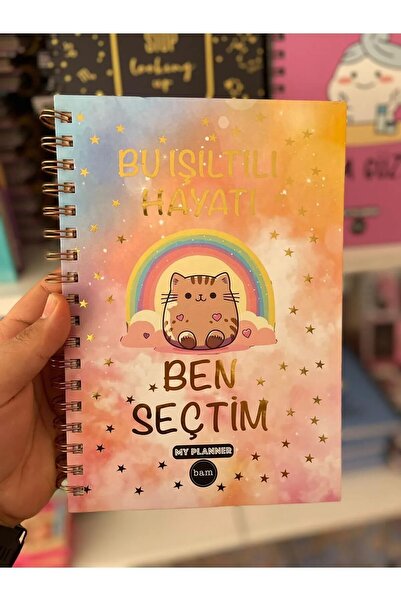 Hediye Ofisi Bu Işıltılı Hayatı Ben Seçtim| Sticker'lı Tarihsiz Konuşan Ajand...