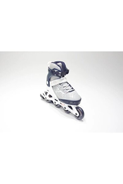 E&D Collection Oxelo Çocuk Paten Tek Frenli Siyah/Gri Fıt 3 Meridyendukkan Gr...