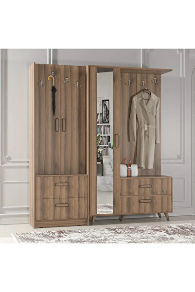 Abre VM-342348 DORE CEVİZ PORTMANTO VESTİYER