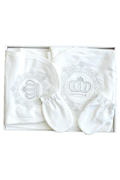 Sitilin Girl and Boy Baby Stone Decorated 5-Piece Hospital-Issued Newborn Set...