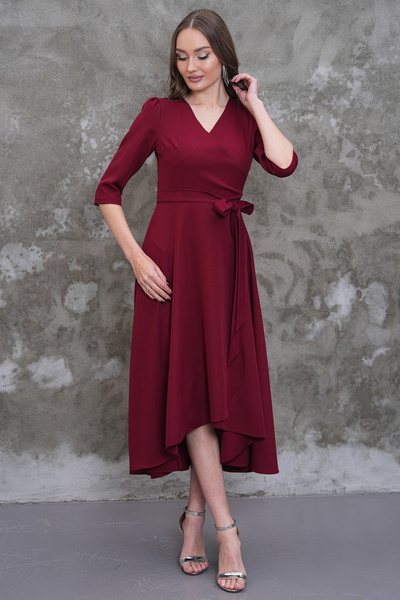 MAG FASHİON Βραδινό φόρεμα αποφοίτησης Ασύμμετρη κοπή Κοντό μπροστά και μακρύ...